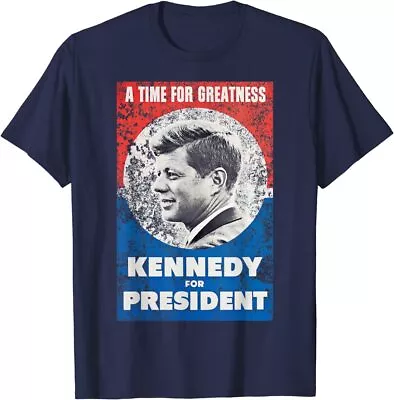 JFK John F Kennedy For President T-Shirt Retro Poster Design T-Shirt • $16.98