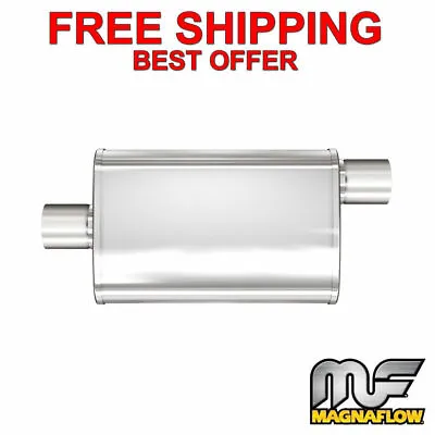 MagnaFlow XL - 3 Chamber Stainless Steel Turbo Muffler - 3  C/O -13219 • $137