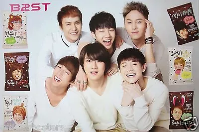 B2st  White Sweaters  Asian Poster-k-pop • $17.31