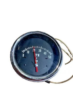Vintage AC 5000 RPM 8 Cylinder Marine Tachometer 59777 A1 • $35