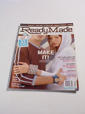 ReadyMade Magazine No 9 Winter 2004 Metro Belts Globe Lamps - 011723JENON3-22 • $25.98