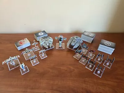 FFG Star Wars X-Wing Miniatures Lot • $122.50