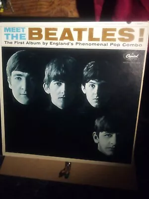 Beatles - Meet The Beatles 1964 Mono  Vinyl  Record Album T2047 Rocknroll  • $50
