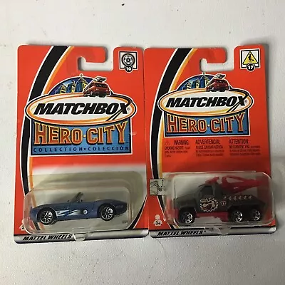 2 Matchbox Hero City Cars 10 17 • $19.99