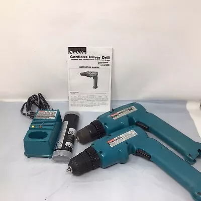 Makita Model 6095D 2 Drill Set Charger And 1 Battery  • $50.97