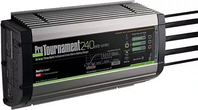 52026 240 Elite Series 24A Triple Bank Waterproof Marine Battery Charger • $409.96