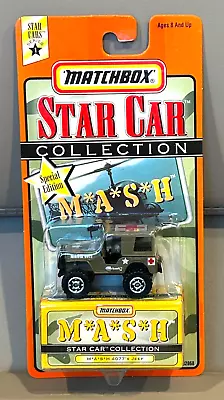 Matchbox Star Car Collection MASH M*A*S*H 4077's Army Jeep TV Movie Diecast Car • $9.99