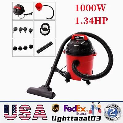Wet Dry Vacuum Small Portable Shop Vac Cleaner Hose Lightweight 4 Gallon • $57