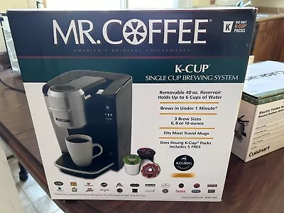 Mr. Coffee K Cup Single Cup Brewing System 3 Brew Sizes 40oz Reservoir  • $59.95