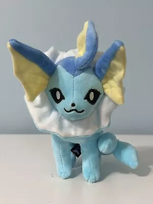 VAPOREON Pokemon Center Poke Go Plush Sitting Cuties 8” Stuffed Animal Plush • $19.99