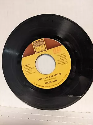 45 ~marvin Gaye:  That's The Way Love Is - Tamla 1966 (nm-) • $10.98