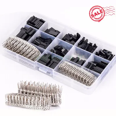 $23.88 • Buy 620Pcs Dupont Pin Crimp Wire Housing Kit Header Female Connector Kit NEW