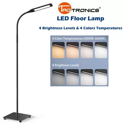 TaoTronics DL072 LED Floor Lamp Light 4 Brightness Levels Standing Design LED13 • $25.99