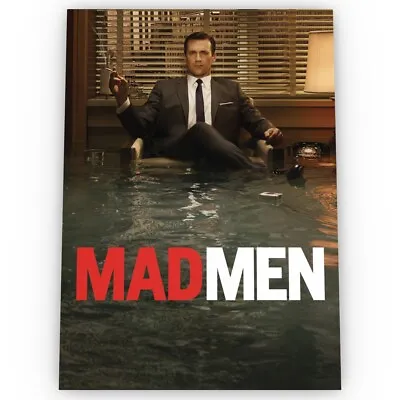 Madmen TV Show Poster Satin High Quality Archival Stunning A1 A2 A3 • £8.49