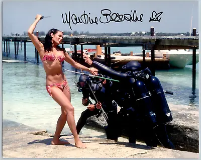 Martine Beswick James Bond Signed Thunderball Photo COA AFTAL • £14.99