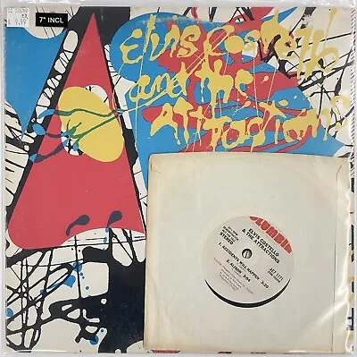 Elvis Costello Armed Forces LP Vinyl EX + UK 7” Alison / Watching The Detectives • $14.99