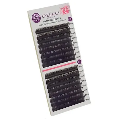 Eyelash Emporium Mink Lashes Individual Lengths 7mm 0.10 To 13mm (0.12) - C Curl • £18.60