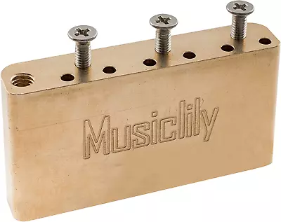 Full Brass Guitar 39MM Tremolo Bridge Block Fit Squier Stratocaster Strat • $45.60