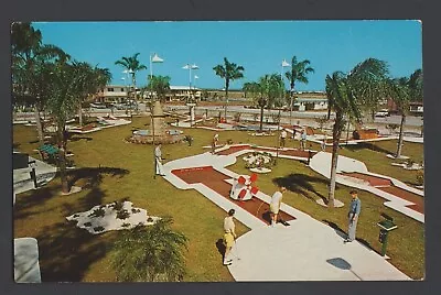 Chrome Postcard - Gulf (Miniature) Golf Treasure Island Florida • $3.50