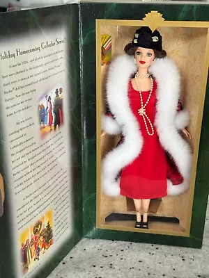 Holiday Voyage Barbie Doll Hallmark 1997 New Mint Holiday Homecoming Series • $18.99