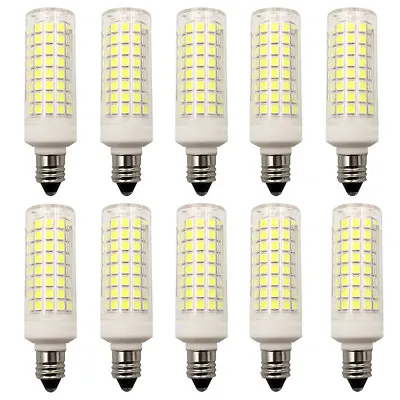 10x E11 Base LED Light Bulb 102-2835 Ceramics Ceiling Fans Lights Lamp 7W 110V  • $23.91