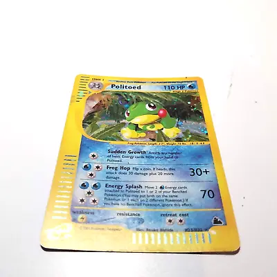 Holo Politoed H23/H32 Skyridge Holo Rare Vintage E-Series Pokemon TCG Card • $78.17