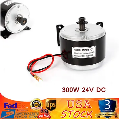 250 Watt 24 V DC Electric Motor Scooter Bike Go-kart Minibike Razor MY1016 USA • $28.50