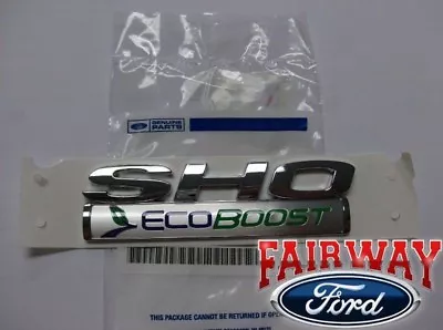 2010 Thru 2018 Taurus SHO OEM Genuine Ford Parts Decklid Emblem Ecoboost SHO NEW • $32.95