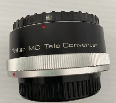 Canon Mount Vivitar MC Tele-converter 2x-4 FL - FD -JAPAN • $27