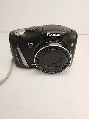 Canon PowerShot SX150IS HD 14.1MP Digital Camera Used - Black • $59.95