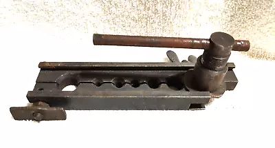VINTAGE PIPE FLARING TOOL Well Used And Repaired By Master Tool And Die Maker • $10
