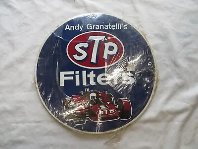 Vintage NOS Andy Granatelli STP Filters Sticker #1 • $15