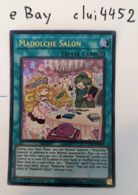 £19 • Buy Yu-Gi-Oh! ETCO-EN064 Madolche Salon Ultra Rare  1st Edition Near Mint