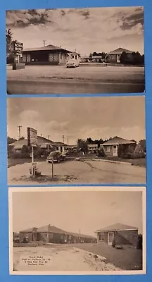 Vintage Postcard Lot Of Three ~ ROYAL MOTEL ~ McCook Nebraska • $8.45