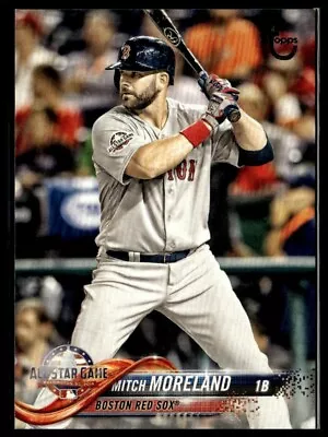 2018 Topps Update US183 Mitch Moreland Boston Red Sox Vintage Stock 52/99 ASG • $2.99