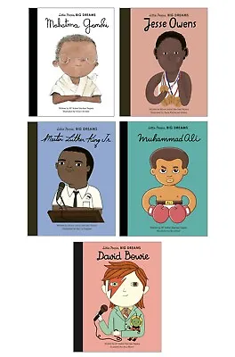 £16.99 • Buy Little People, Big Dreams 5 Book Collection NEW (RRP £39.95) Gandi, Jesse Owens