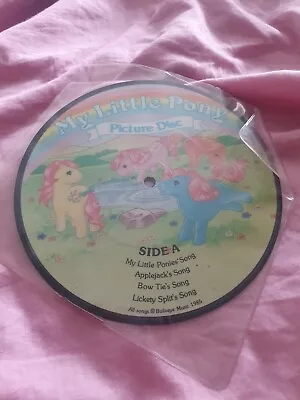 Vintage 1985 Hasbro My Little Pony Picture Disc Vinyl Record.Used.VGC. Uk Only • £50