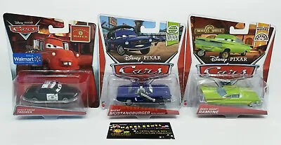 LOT OF 3 - Disney/Pixar Cars - MaterWGPMotel (TROOPERBRENTRAMONE) - NEW! • $24.98