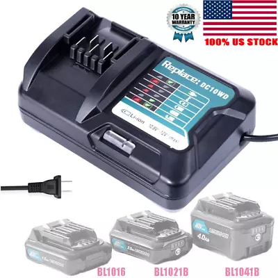 For Makita CXT 12V MAX Li-ion Battery Charger BL1041B BL1021 1016 10.8V DC10WD  • $15.89