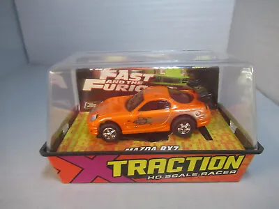  Used  Os X Trac Fast & Furious Orange Mazda Rx7 Slot Car By Playing Mantis • $30