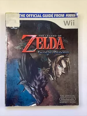 Zelda Twilight Princess Strategy Guide Wii/Gamecube The Legend Of Zeld NO POSTER • $12.99