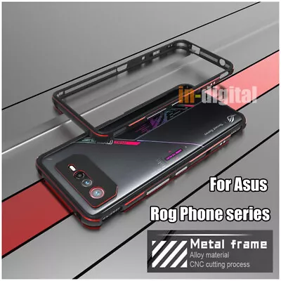 Metal Frame Phone Case For Asus ROG Phone 8 Pro 7 Ultimate 6D 6 Pro 5 Ultra Thin • $31.83