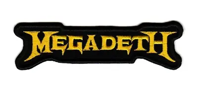 Megadeth Embroidered Sew-on Patch | American Thrash Heavy Speed Metal Band Logo • $6.99