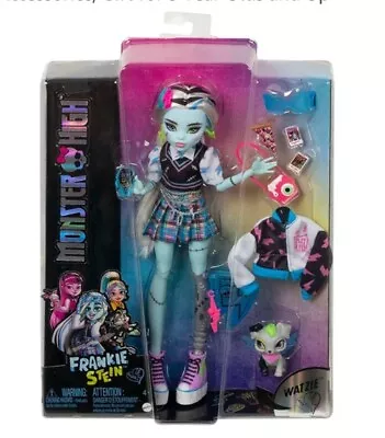 Monster High - Frankie Stein Fashion Doll With Accessories • $14