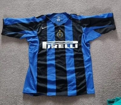 £48.99 • Buy 2004-2005 Inter Milan Home Shirt Nike L (Very Good Condition)