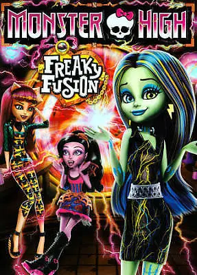 Monster High Freaky Fusion (DVD) DISC ONLY NO CASE NO COVER ART NEW UNUSED CONDI • $4.50