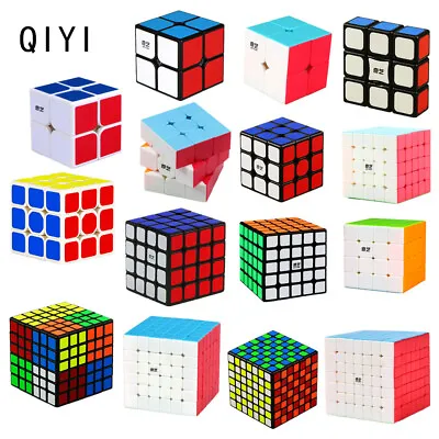 2-7 Level No Sticker Magic Cube Puzzle Super Smooth Speed Xmas Toy Gifts • $11.35