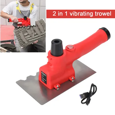 Battery Powered Concrete Power Screed Cement Vibrator Vibrating Leveling Tool US • $24
