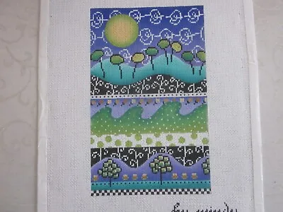 Reduced - Whimsey Spring Needlepoint Canvas • $65