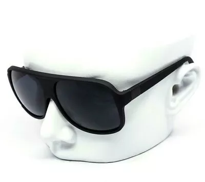 Men's SUNGLASSES DESIGNER SQUARE RETRO BLACK FRAME SHADES METAL FASHION HIP HOP • $10.99